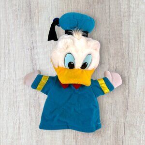 Vintage 80s-90s Disney Donald Duck Hand Puppet Disneyland Walt Disney World